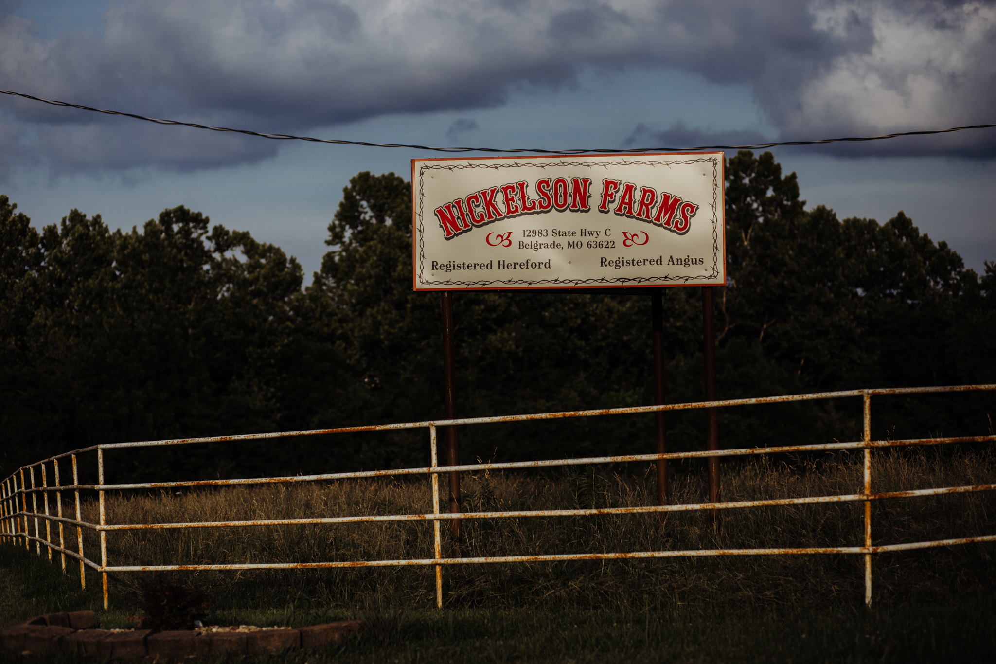 nickelson farms sign